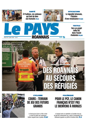 Cover of Le Pays Roannais (Roanne)