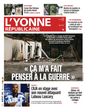 Cover of L'Yonne Republicaine