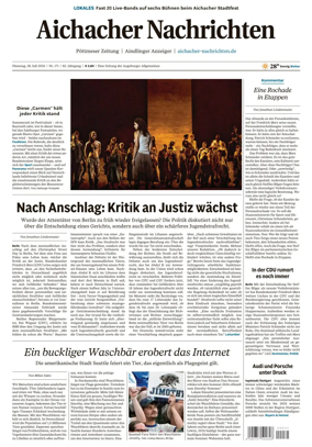 Cover of Aichacher Nachrichten