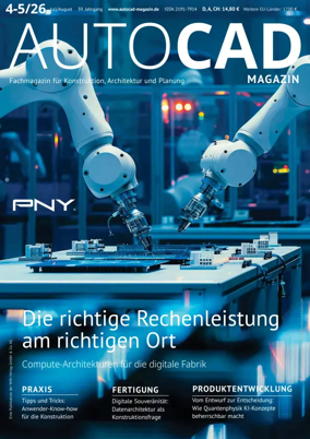 Cover of Autocad and Inventor Magazin
