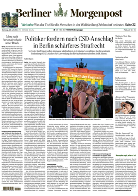Cover of Berliner Morgenpost