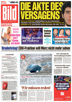 Cover of BILD Frankfurt