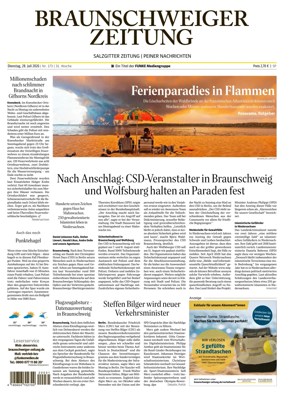 Cover of Braunschweiger Zeitung (Peine)