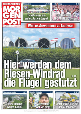 Cover of Chemnitzer Morgenpost