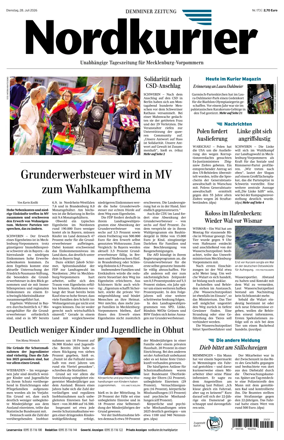Cover of Demminer Zeitung