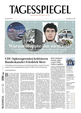 Cover of Der Tagesspiegel