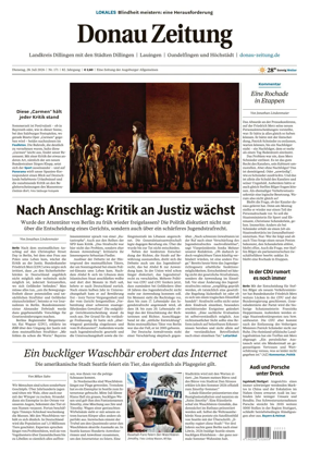 Cover of Donau Zeitung