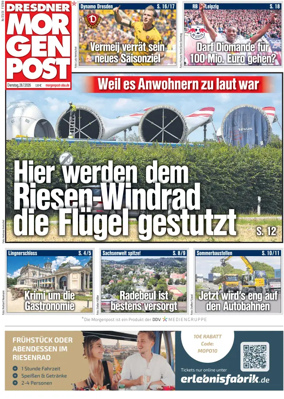 Cover of Dresdner Morgenpost