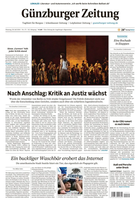Cover of Guenzburger Zeitung