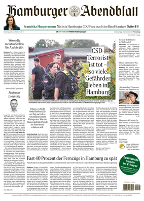 Cover of Hamburger Abendblatt (Pinneberg)