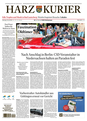 Cover of Harz Kurier