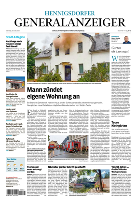 Cover of Hennigsdorfer Generalanzeiger