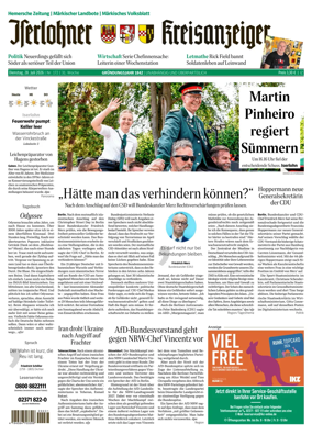 Cover of Iserlohner Kreisanzeiger und Zeitung (Iserlohn)