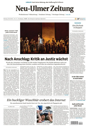 Cover of Neu-Ulmer Zeitung