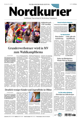 Cover of Neubrandenburger Zeitung