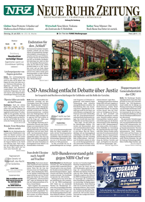 Cover of Neue Rhein Zeitung (Duisburg)