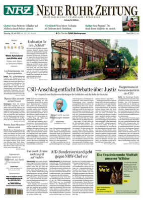 Cover of Neue Rhein Zeitung (Mulheim an der Ruhr)