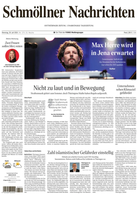 Cover of Ostthuringer Zeitung (Schmolln)