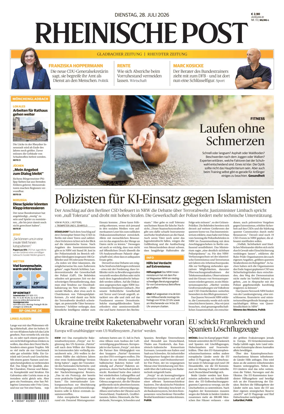 Cover of Rheinische Post - Monchengladbach and Korschenbroich