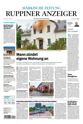 Cover of Ruppiner Anzeiger