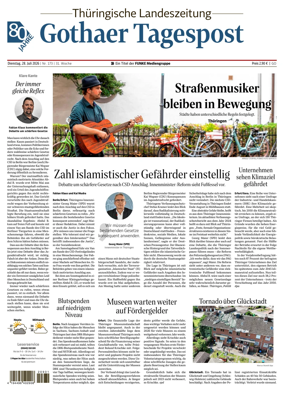 Cover of Thuringische Landeszeitung (Gotha)