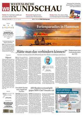 Cover of Westfalische Rundschau (Ennepetal)
