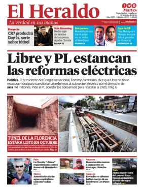 Cover of Diario El Heraldo
