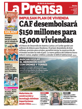 Cover of Diario La Prensa