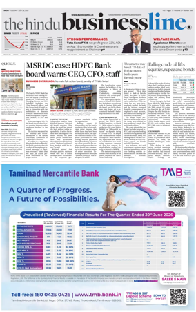 Cover of BusinessLine (Delhi)