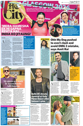 Cover of Hindustan Times (Chandigarh) - City