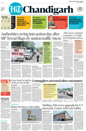 Cover of Hindustan Times (Chandigarh) - Live