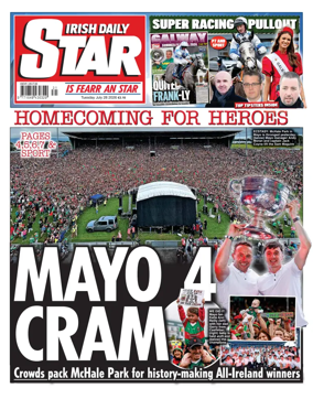 Cover of Irish Daily Star