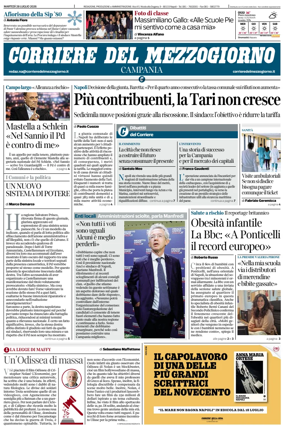 Cover of Corriere del Mezzogiorno (Campania)
