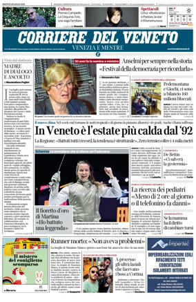 Cover of Corriere del Veneto (Venezia e Mestre)
