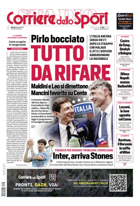 Cover of Corriere dello Sport