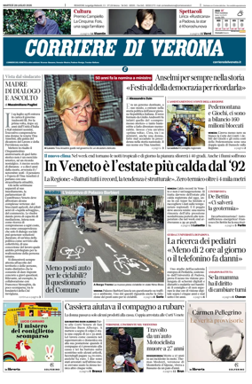 Cover of Corriere di Verona