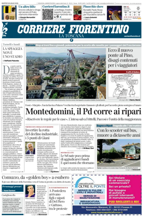 Cover of Corriere Fiorentino