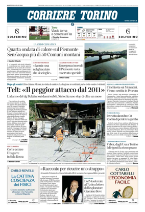 Cover of Corriere Torino
