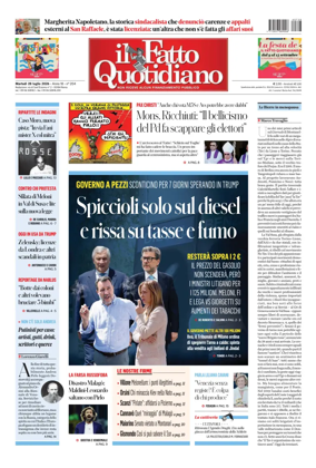 Cover of Il Fatto Quotidiano