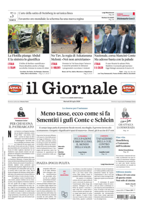 Cover of Il Giornale (Italy)