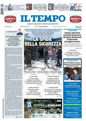 Cover of Il Tempo (Nazionale)