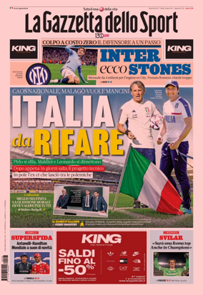 Cover of La Gazzetta dello Sport - Milano