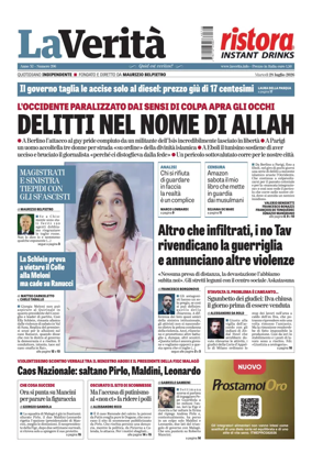 Cover of La Verita (Italia)