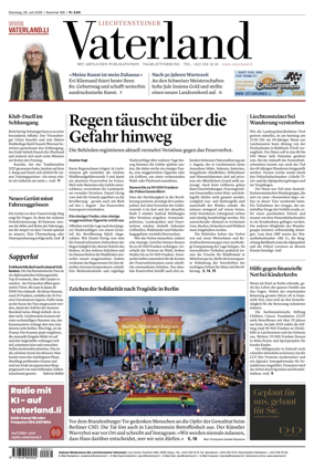 Cover of Liechtensteiner Vaterland