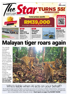 Cover of The Star Malaysia