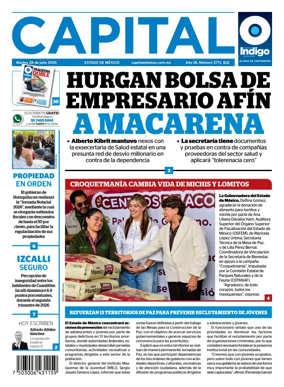 Cover of Capital Estado de Mexico