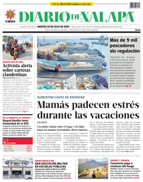 Cover of Diario de Xalapa