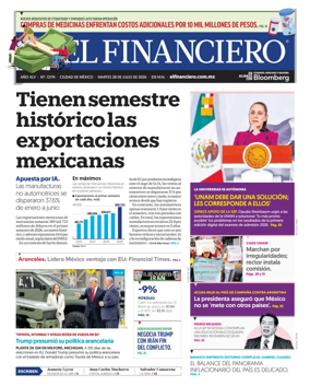 Cover of El Financiero
