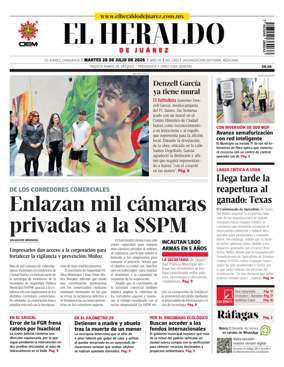Cover of El Heraldo de Juarez