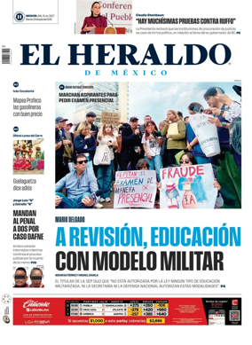 Cover of El Heraldo de Mexico